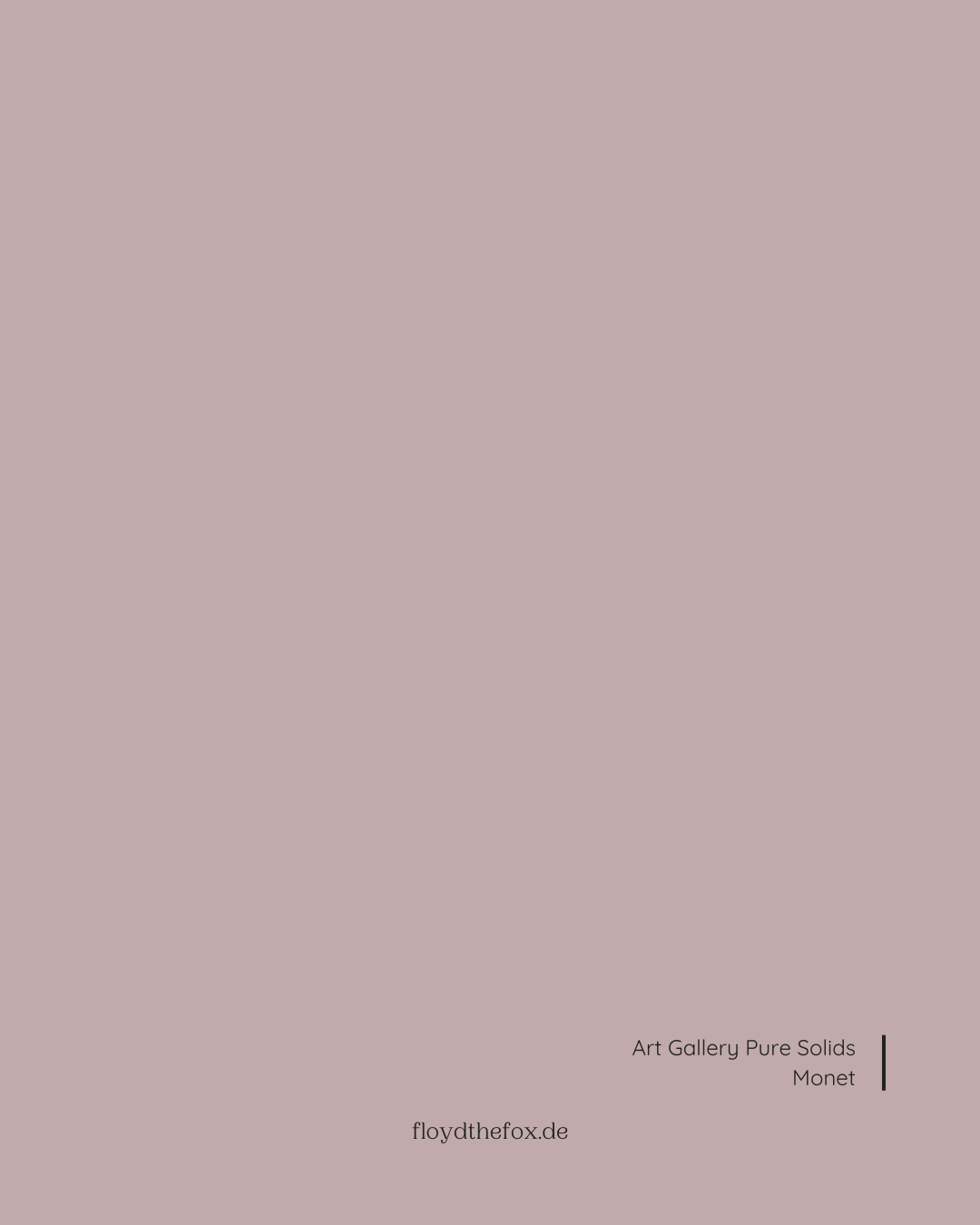 monet | art gallery SIGNATURE PURE solids - floydthefox
