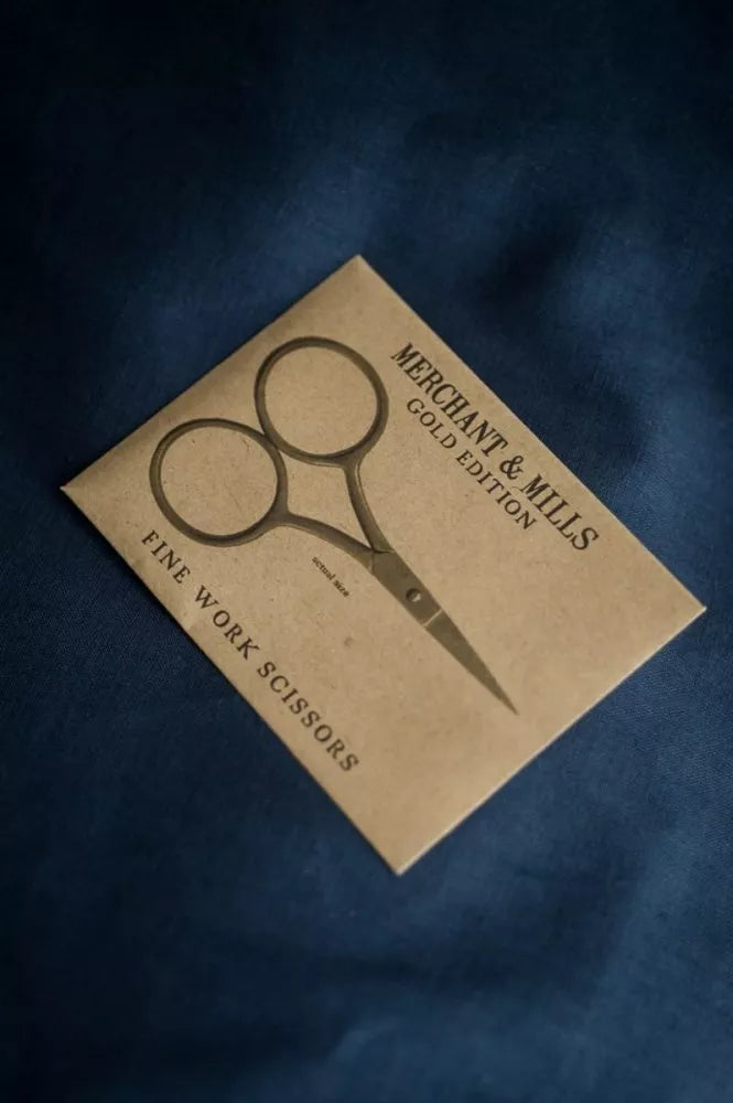 merchant&mills fine work gold schere - floydthefox