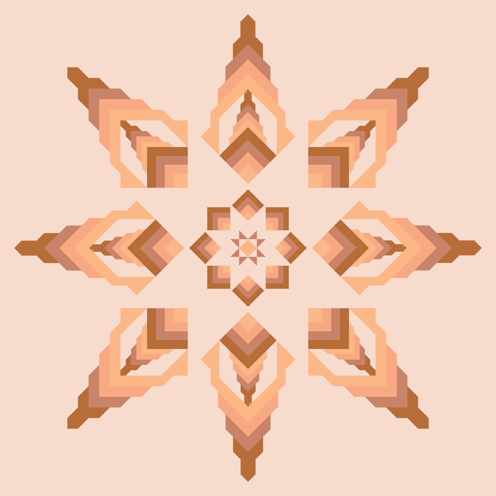 quiltkit | heck.yes.sew.co | northerly | 4 color warm glow - floydthefox