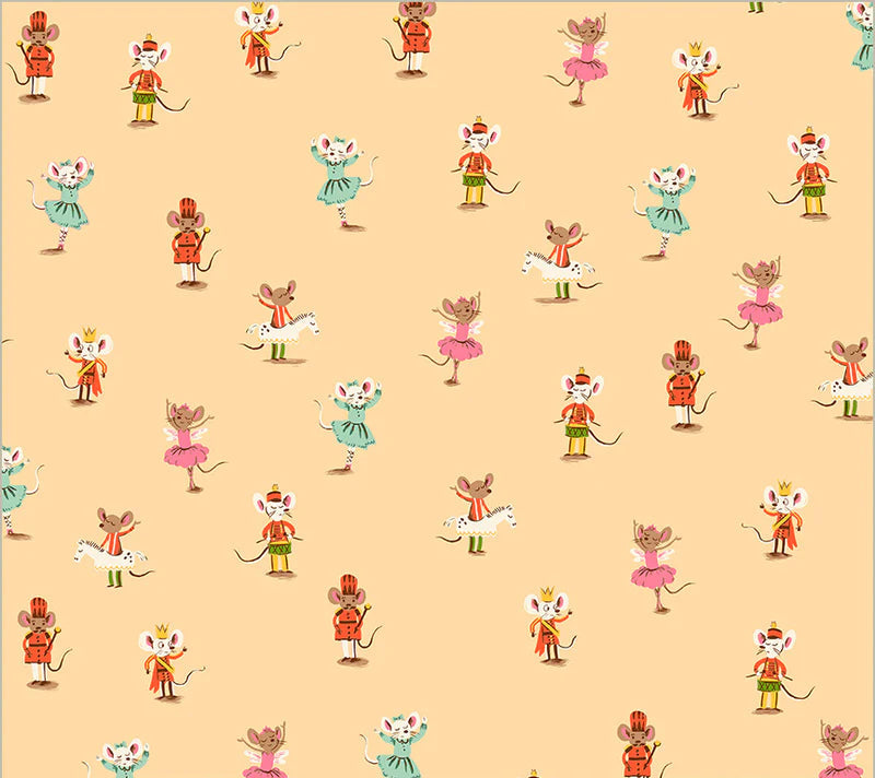 windham fabrics | heather ross studio edit | nutcracker mice