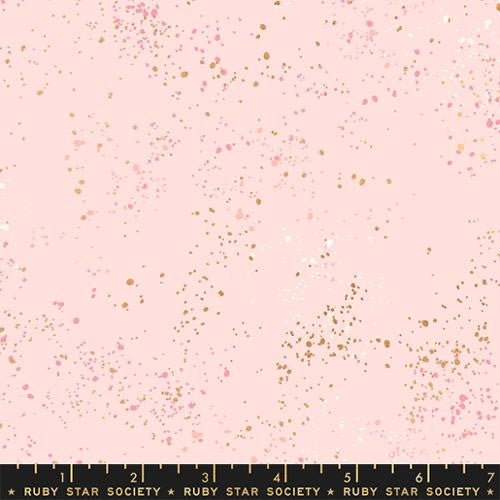 ruby star society | speckled | pale pink metallic - floydthefox