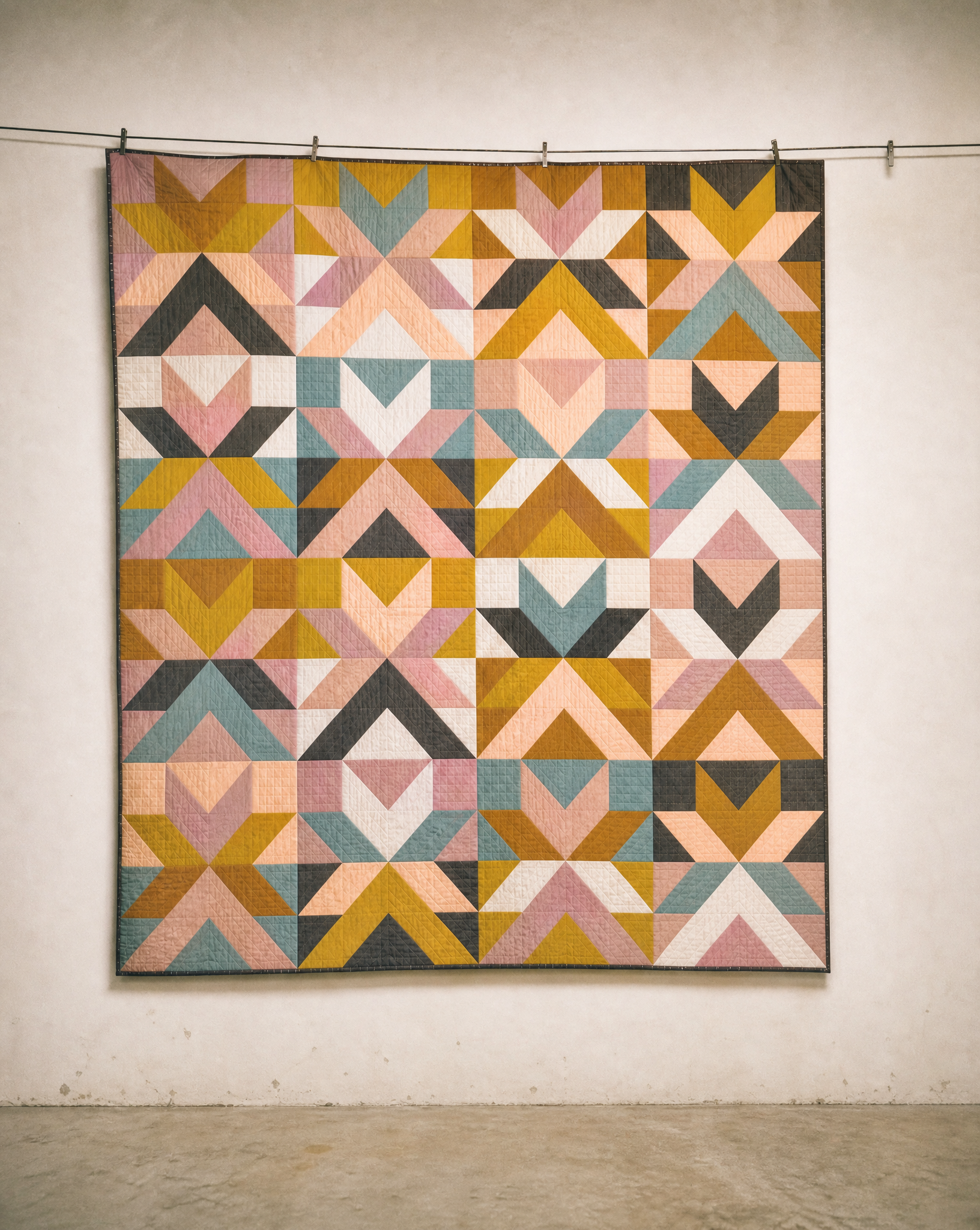 The Making of a Quilter | Projekt #2 | Quiltkit Resilient - Desert Bloom