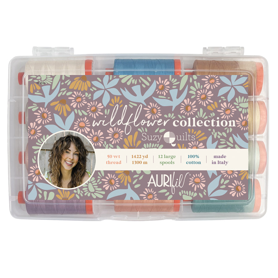 sewing thread | aurifil | wildflower 50wt collection box