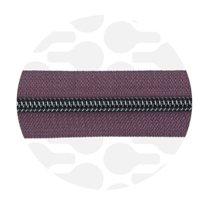 zipper zoo | endless zipper | smokey aubergine