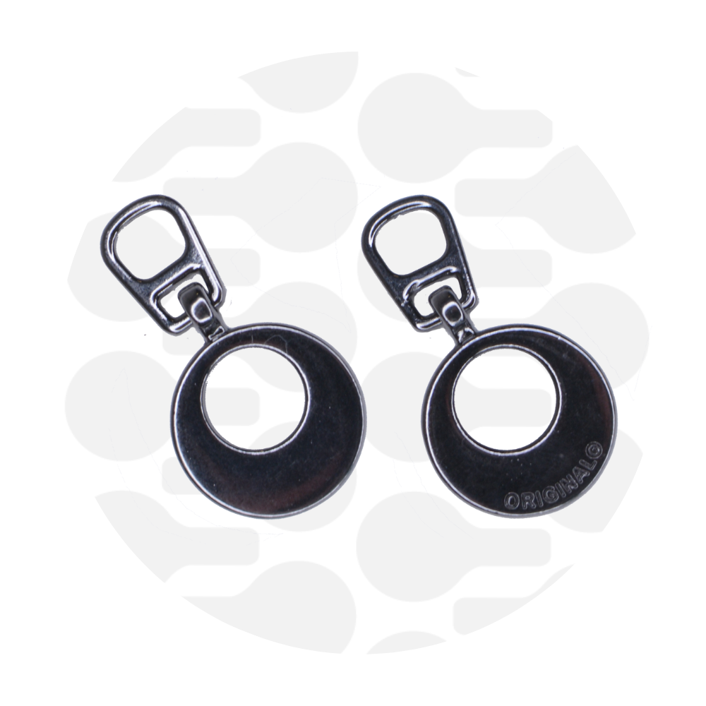 zipper zoo | anhänger | snap-on pull circle - floydthefox