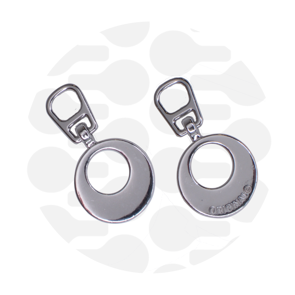 zipper zoo | anhänger | snap-on pull circle - floydthefox