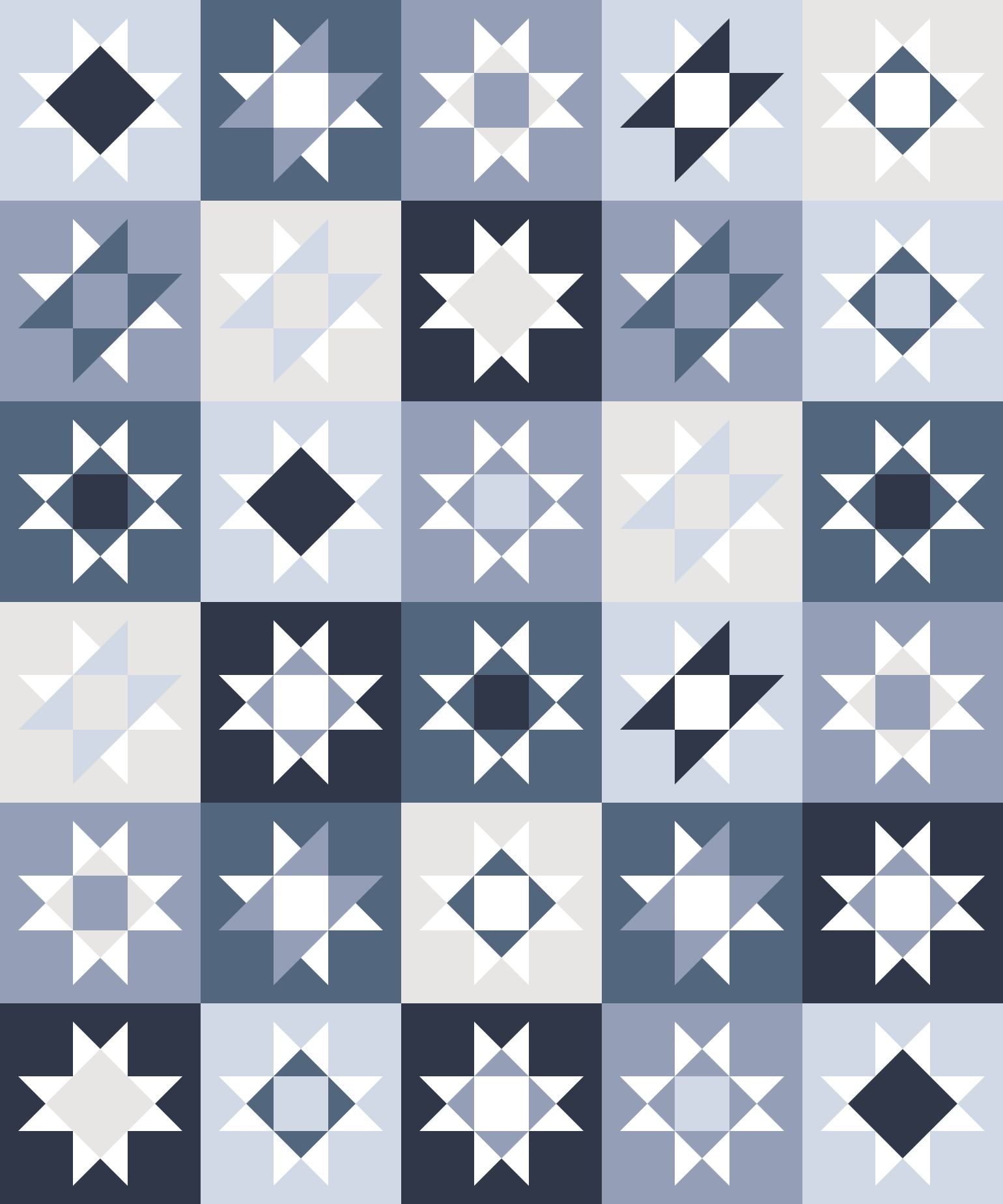 quiltkit | broadcloth studio | stars&variations | multi celestial - floydthefox
