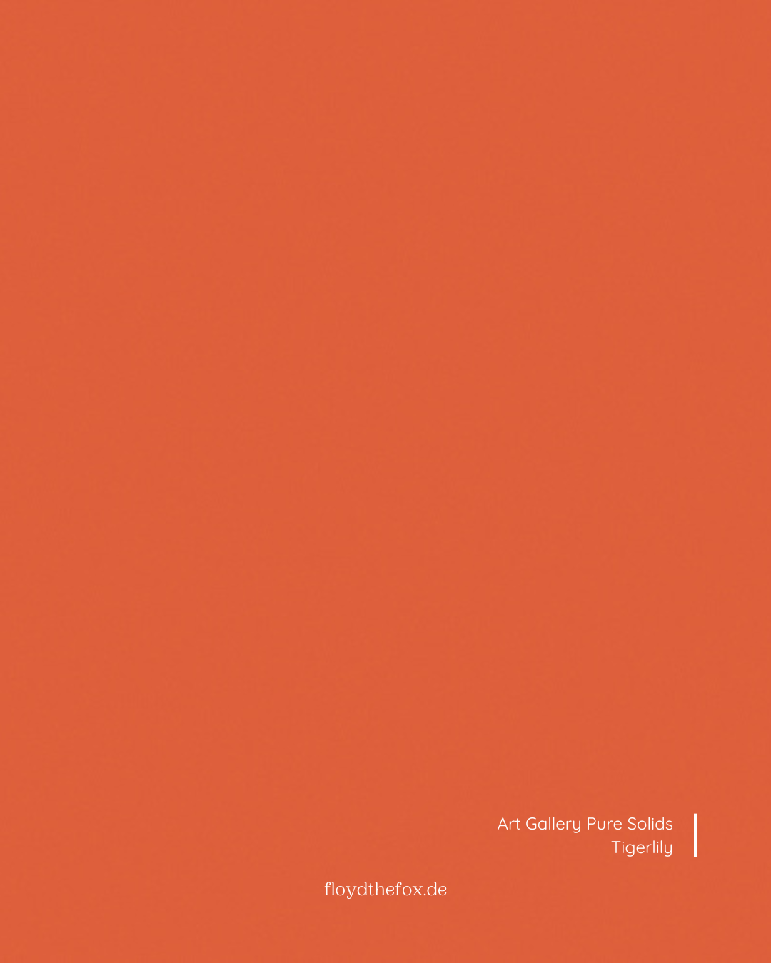 tigerlily | art gallery PURE solids - floydthefox
