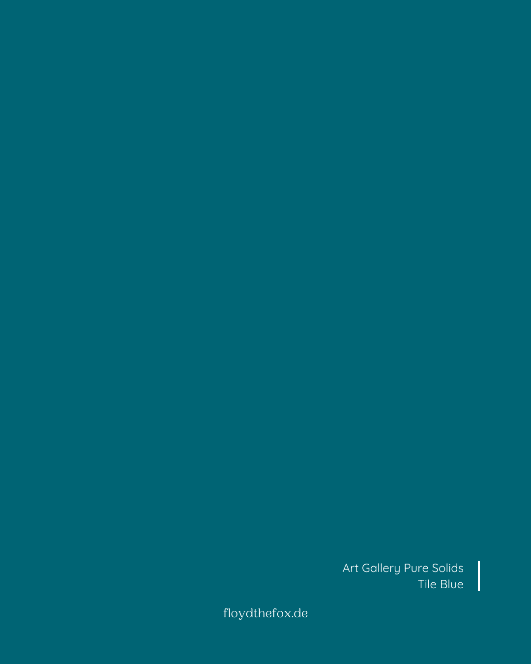 tile blue | art gallery PURE solids - floydthefox