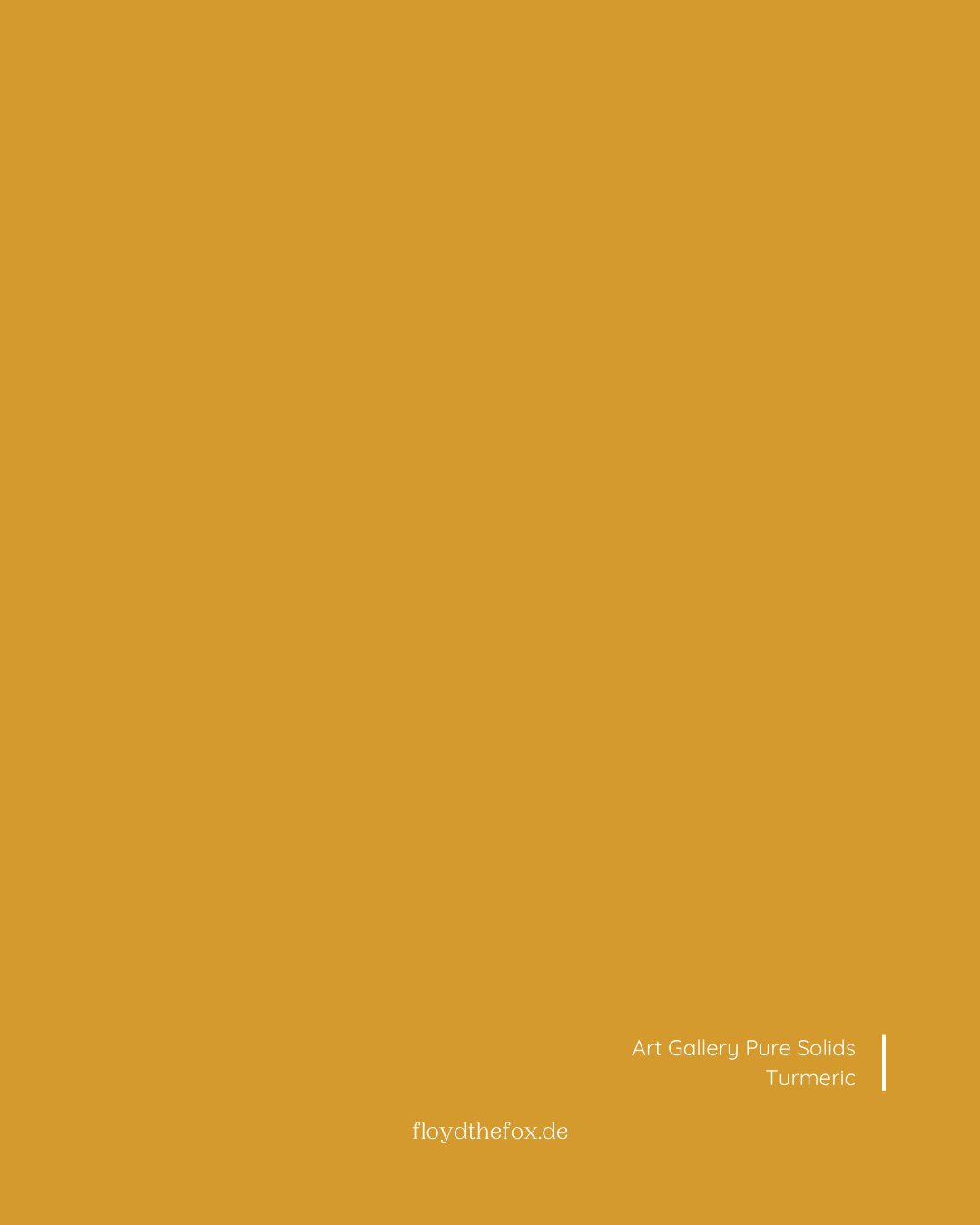 turmeric | art gallery PURE solids - floydthefox