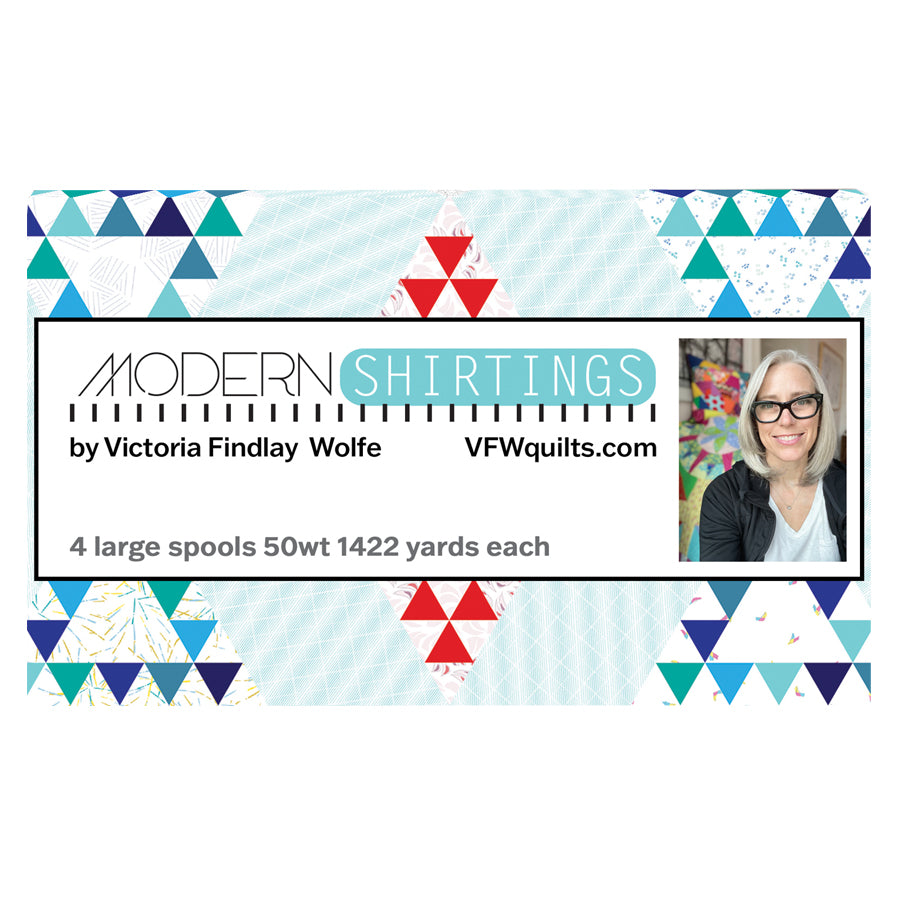 sewing thread | aurifil | modern shirtings 50wt box