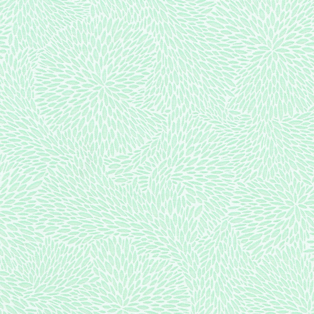 robert kaufman | alabaster hues | mint petals