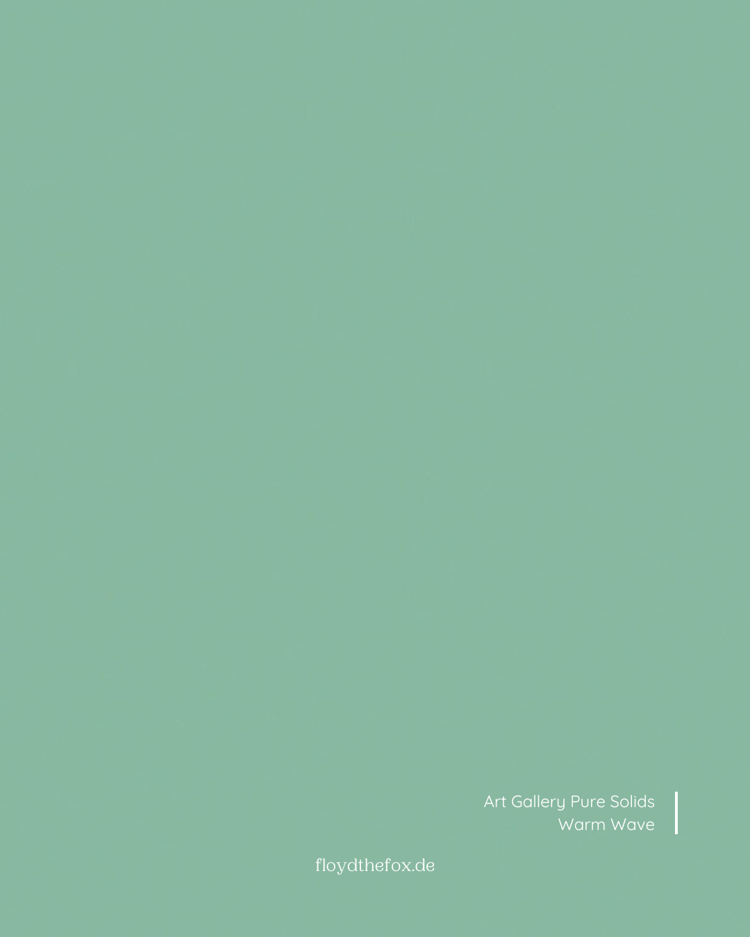 warm wave | art gallery PURE solids - floydthefox