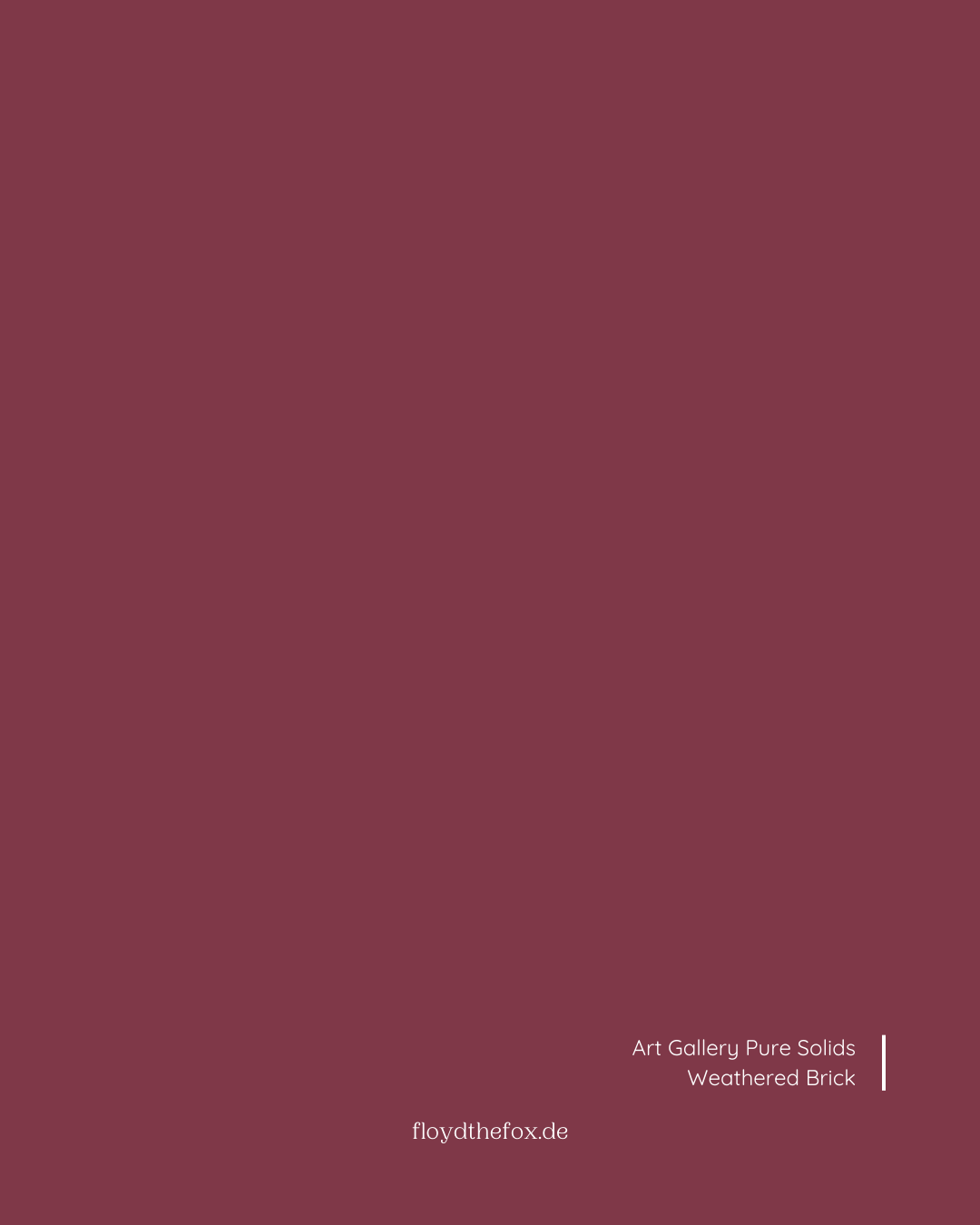 weathered brick | art gallery PURE solids - floydthefox