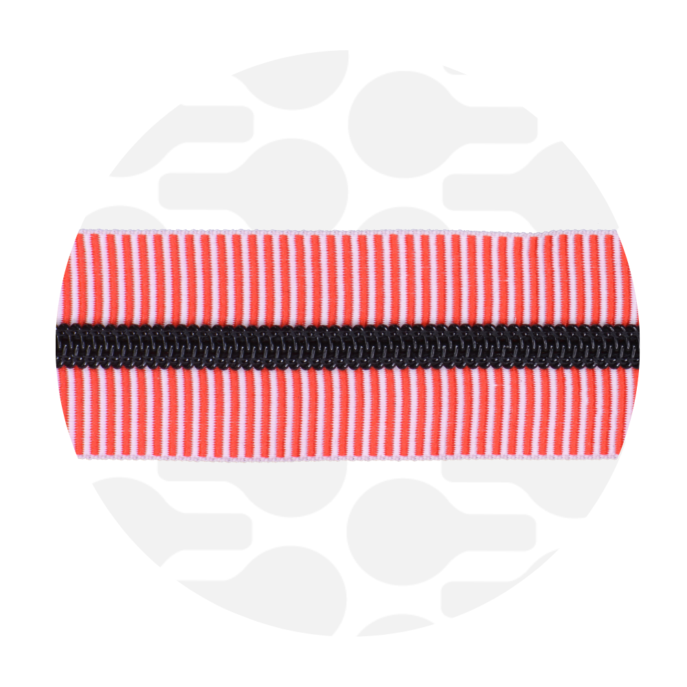zipper zoo | endlos-reißverschluss | striped fury - floydthefox