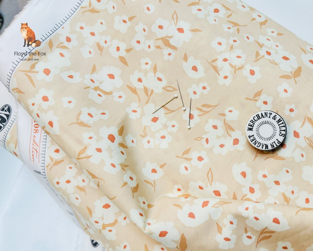 agf | 108" edition | spring daisies ecru - floydthefox