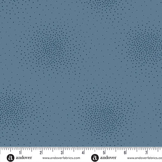 andover fabrics | patchworkstoff | spritz 2 | blue slate - floydthefox