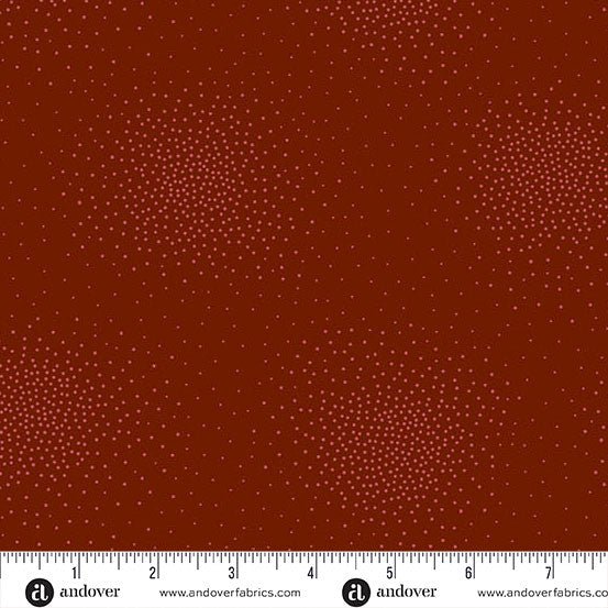 andover fabrics | patchworkstoff | spritz 2 | cranberry - floydthefox