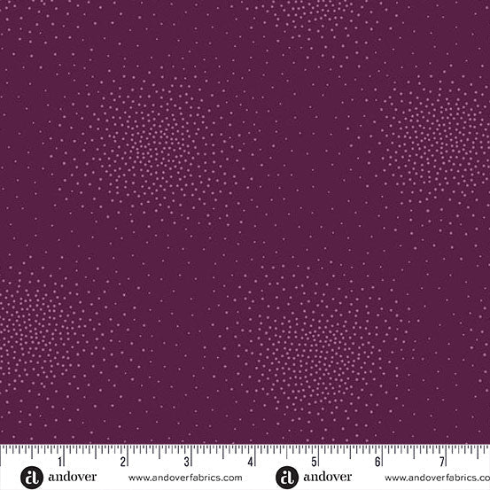 andover fabrics | patchworkstoff | spritz 2 | eggplant - floydthefox
