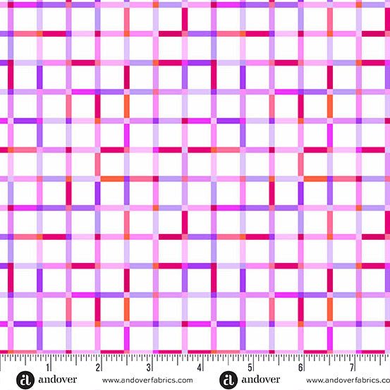 andover | patchworkstoff | perfect day | piknik plaid purple - floydthefox