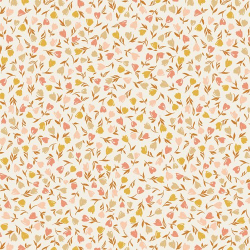art gallery fabrics | bloomcore | floral frenzy amber - floydthefox