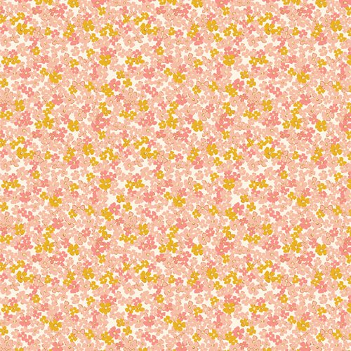 art gallery fabrics | bloomcore | retro prairie amber - floydthefox