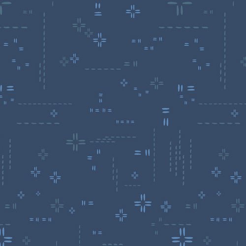 art gallery fabrics | decostitch elements | indigo sky - floydthefox