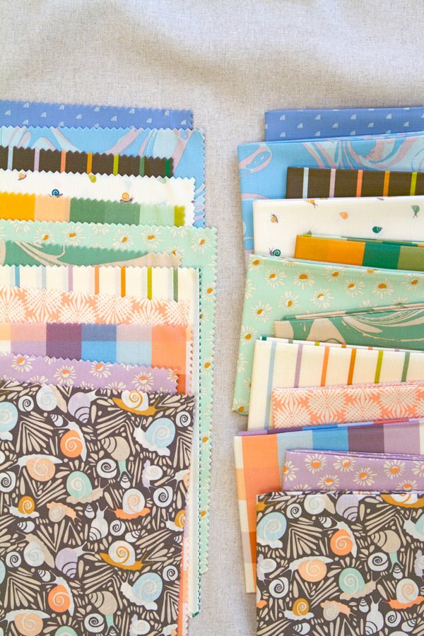 art gallery fabrics | fat quarter bundle | slow summer | 12 - floydthefox