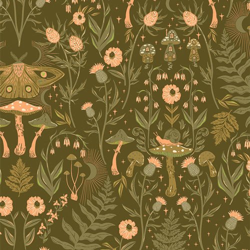 art gallery fabrics | hazelwood | hidden land moss - floydthefox