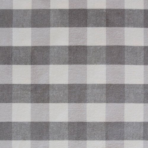 art gallery fabrics | highlands flannel | buffalo plaid mini mink - floydthefox