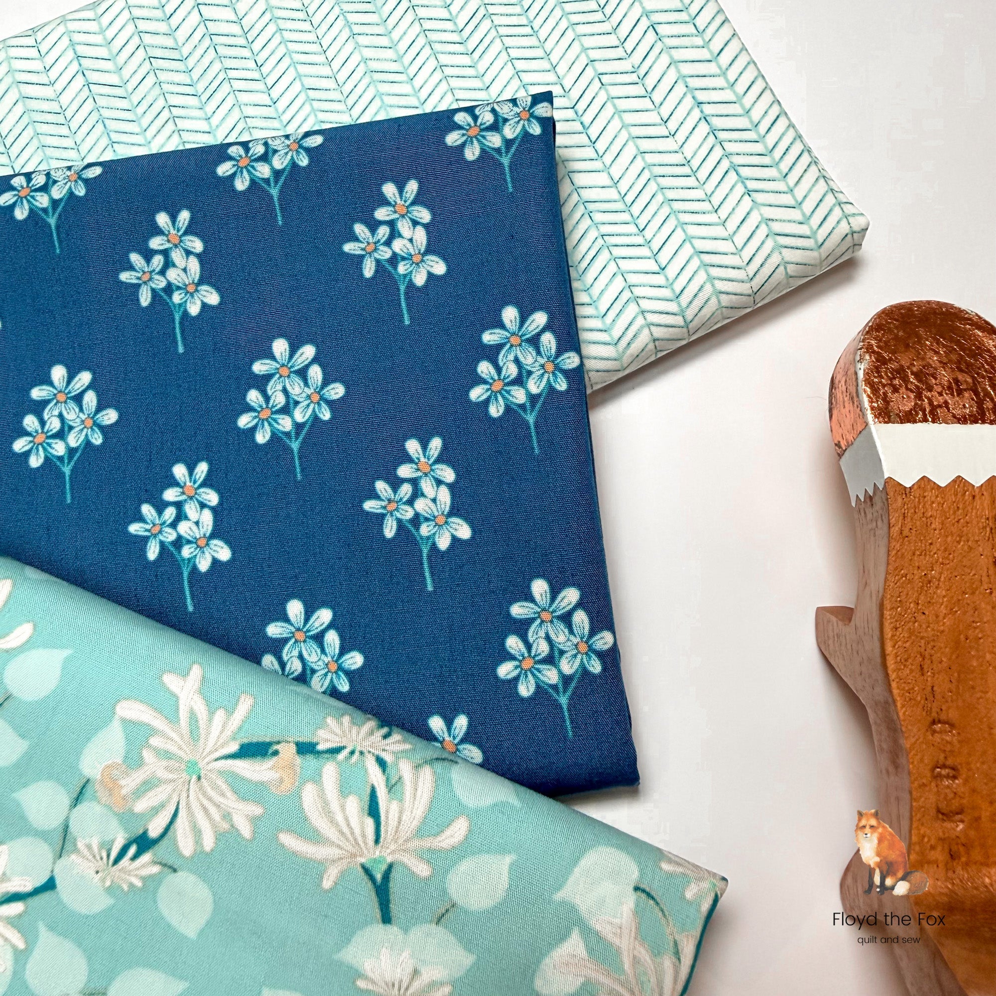 art gallery fabrics | patchworkstoff | gulf breeze | tropical bloom - floydthefox
