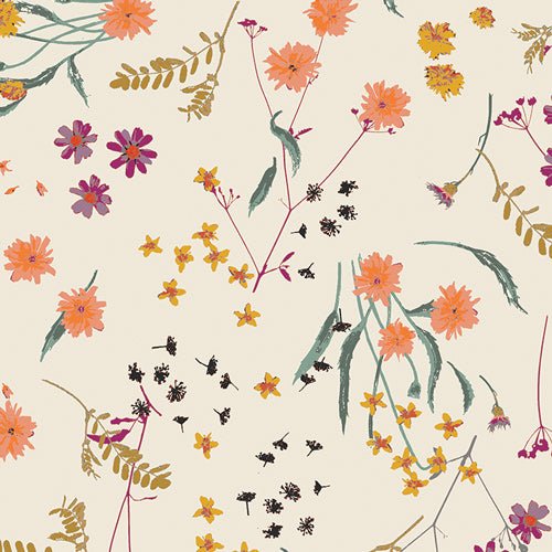 art gallery fabrics | patchworkstoff | spices fusion | blossom swale - floydthefox
