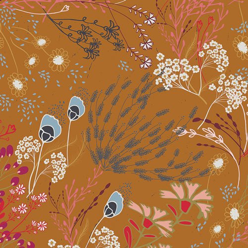art gallery fabrics | patchworkstoff | trinkets fusion | meadow trinket - floydthefox