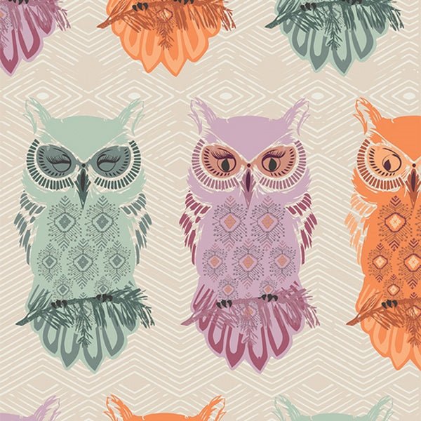 art gallery fabrics | the season of tribute - crafting magic | bird of night - floydthefox