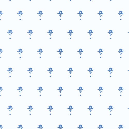 art gallery fabrics | true blue | painted porcelain - floydthefox