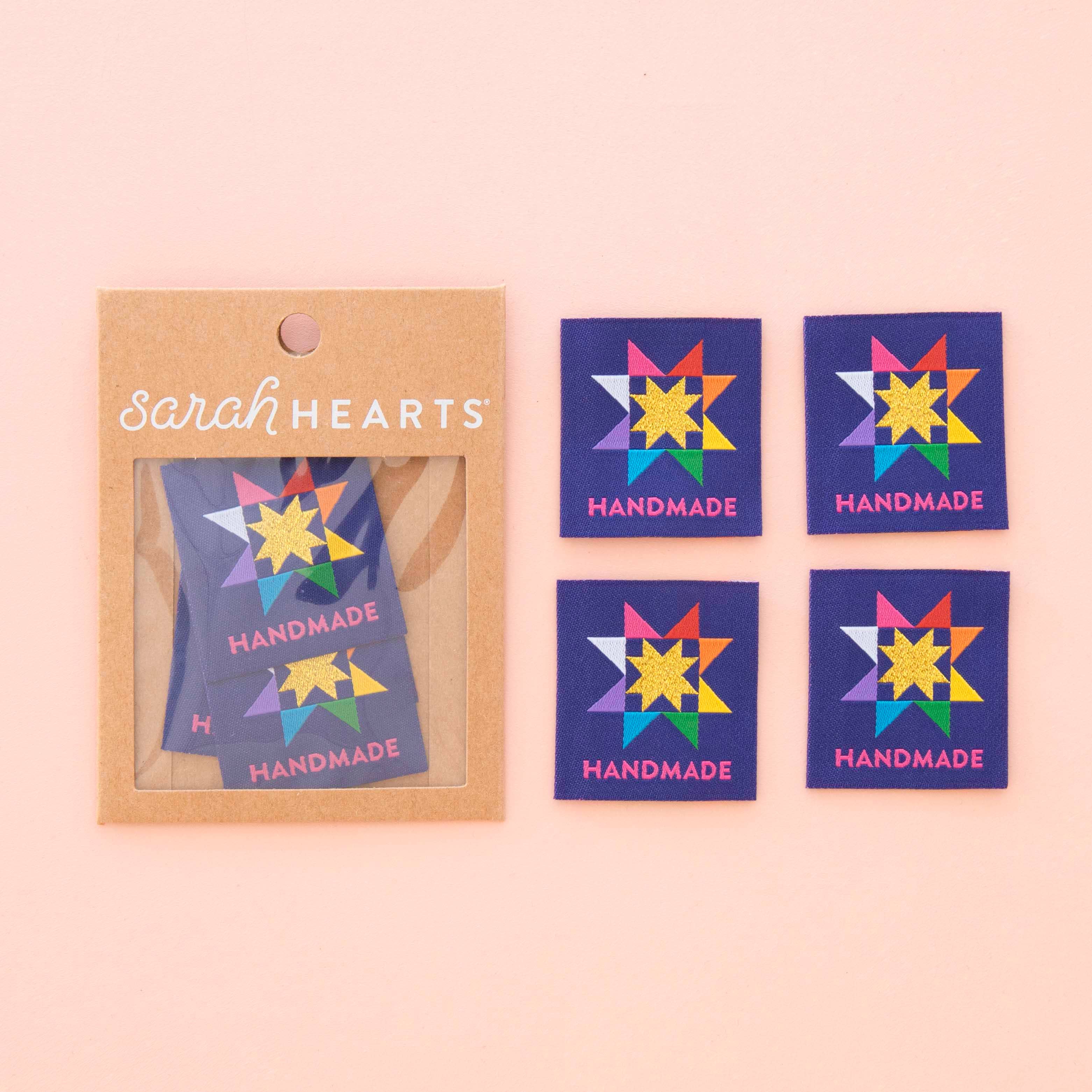 webetiketten | sarah hearts | handmade quilt star - floydthefox
