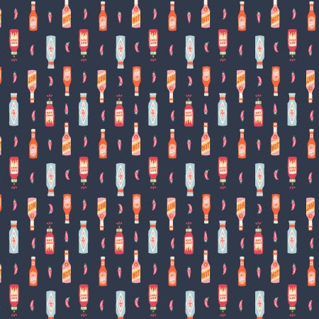 cotton+steel | mini market | flamin hot amazing blazing - floydthefox