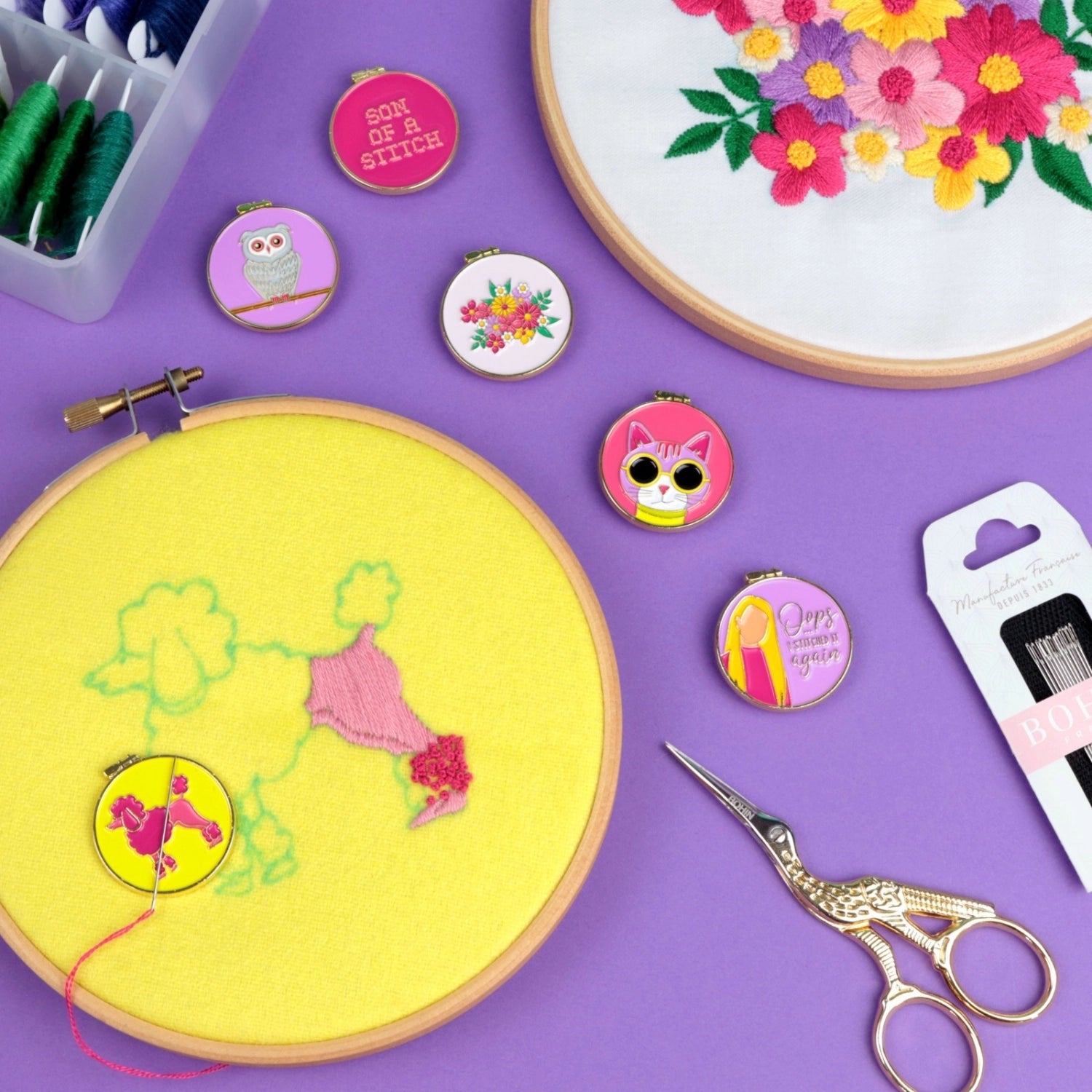 bohin | nadelhalter "cool cat" - floydthefox