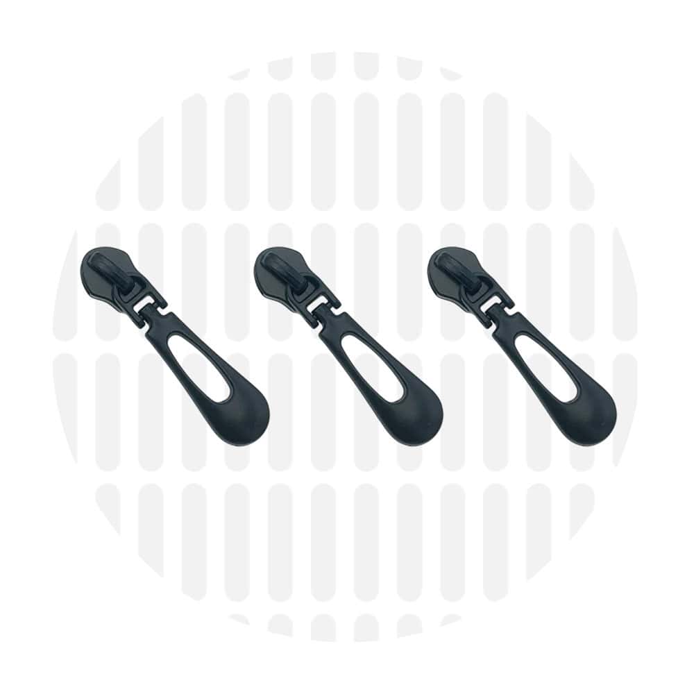 zipper zoo | slider | black