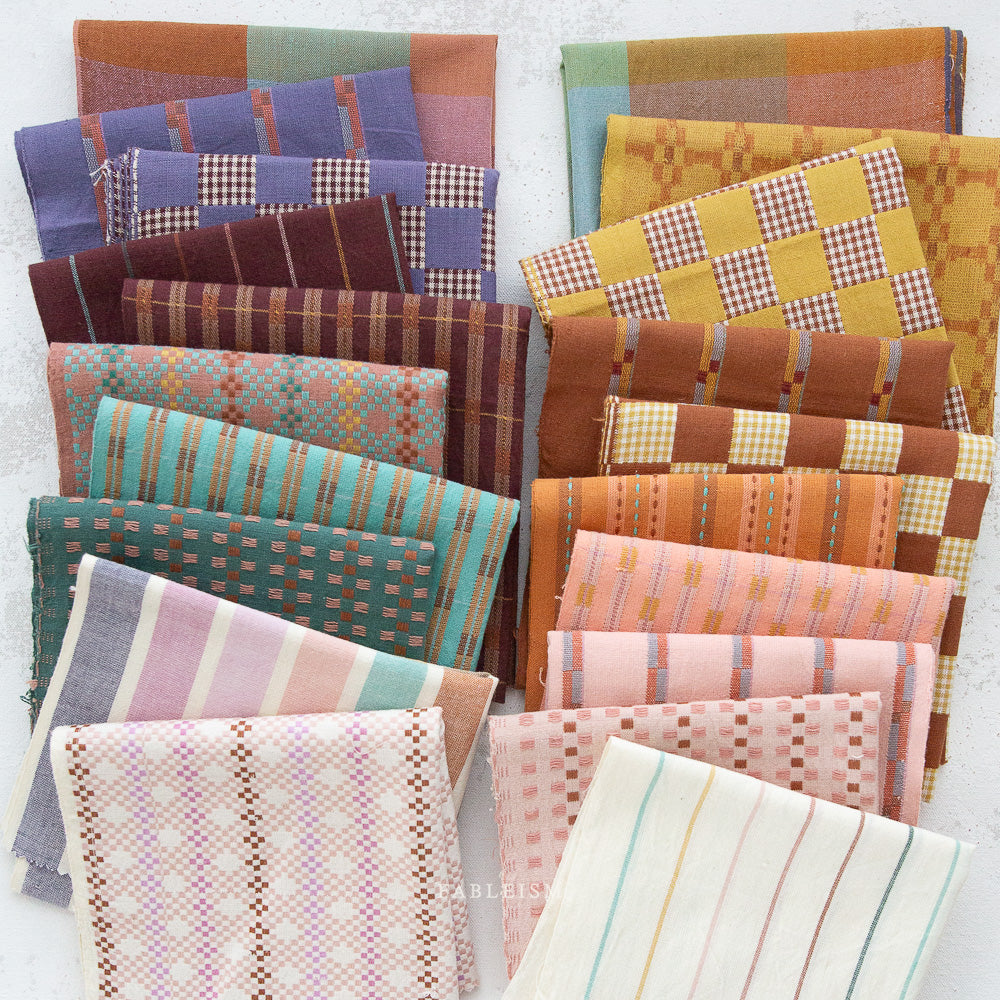 fableism | canyon springs | basket weave in soft pink - floydthefox