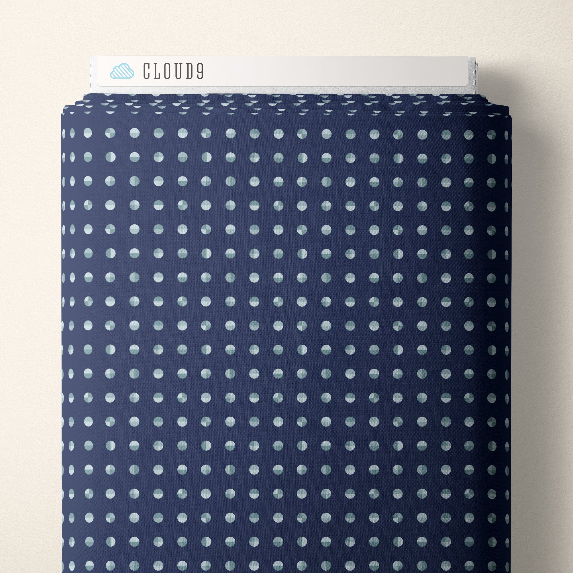 cloud9 fabrics | patchworkstoff | american bold | circular midnight - floydthefox