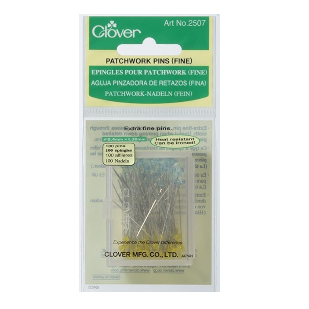 clover | patchwork stecknadeln | extra - fein - floydthefox