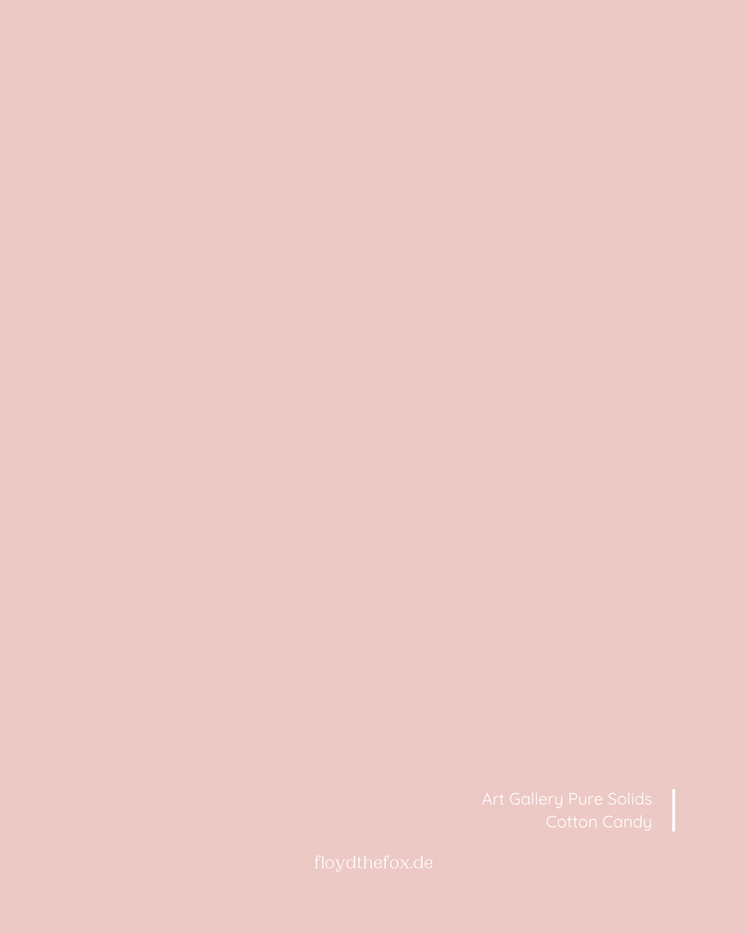 cotton candy | art gallery PURE solids - floydthefox