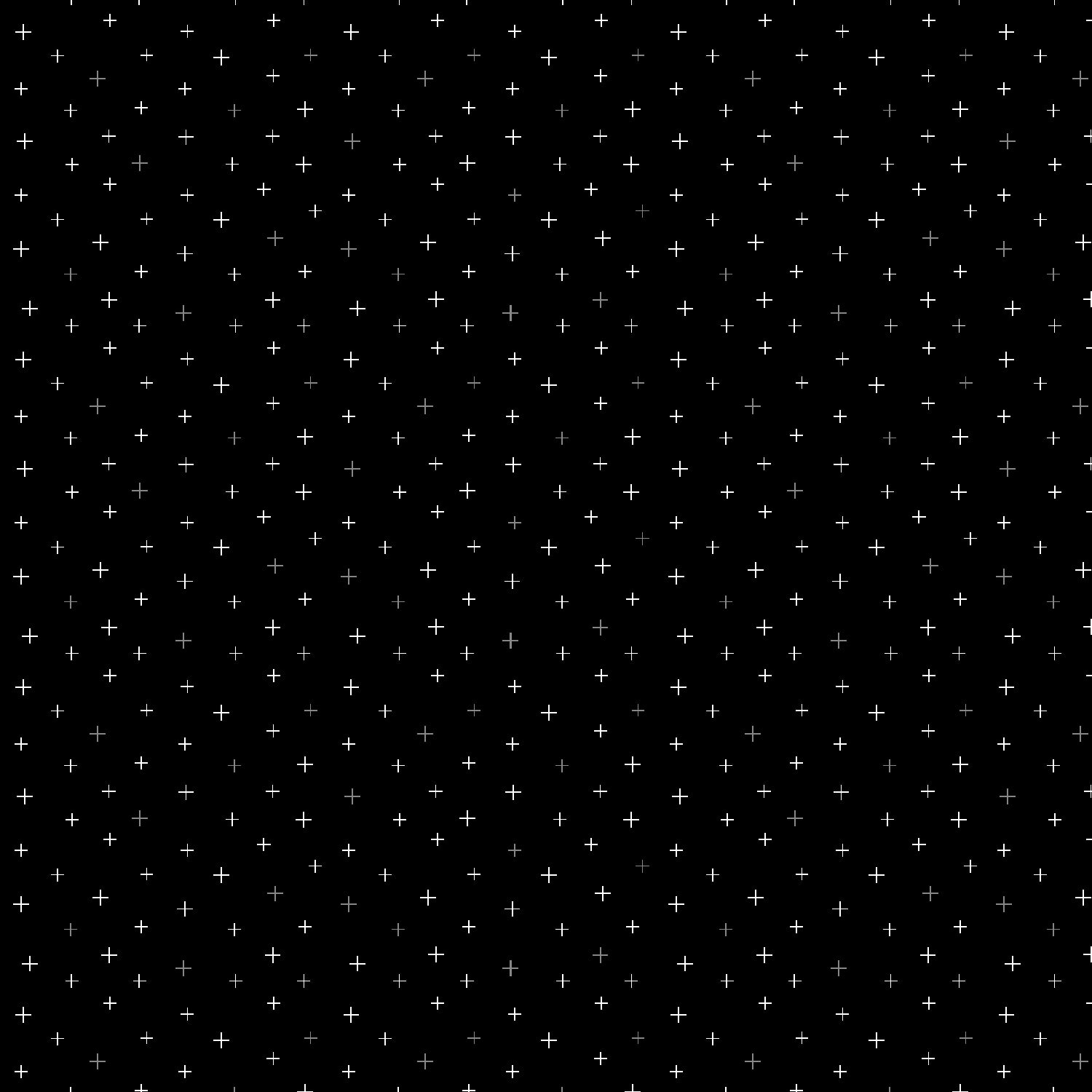 cotton+steel basics | be positive | black - floydthefox