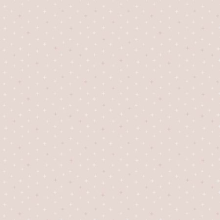 cotton+steel basics | be positive | misty rose - floydthefox