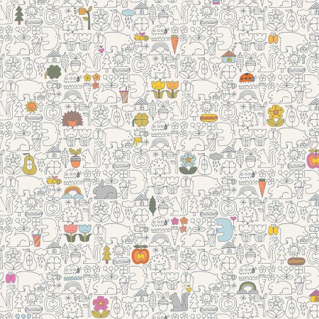 cotton+steel | kanpeki na hi | asobo | happy day - floydthefox