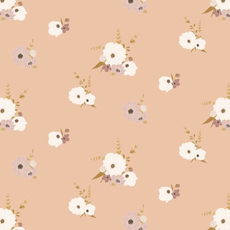 cotton+steel | patchworkstoff | enchanted blossoms | in full bloom tender pink - floydthefox