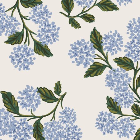 cotton+steel | rifle paper co | meadow | hydrangea cream - floydthefox