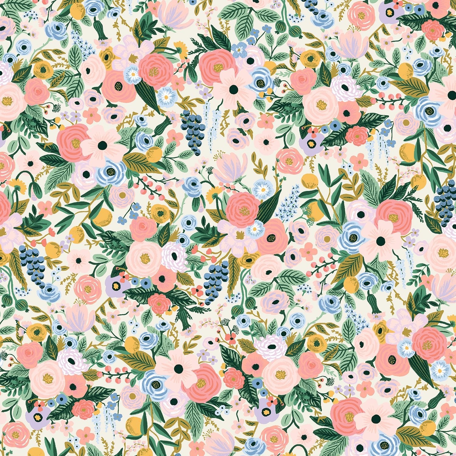 cotton+steel | rifle paper co | petite garden party | ivory - floydthefox