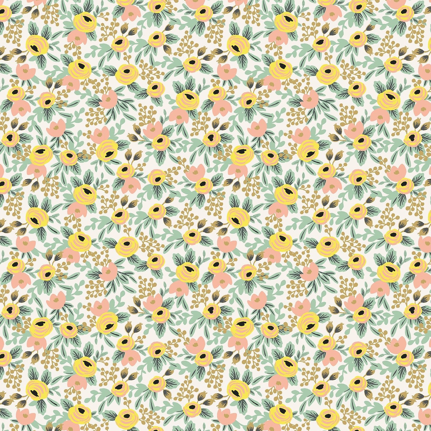 cotton+steel | rifle paper co | primavera | rosa - floydthefox